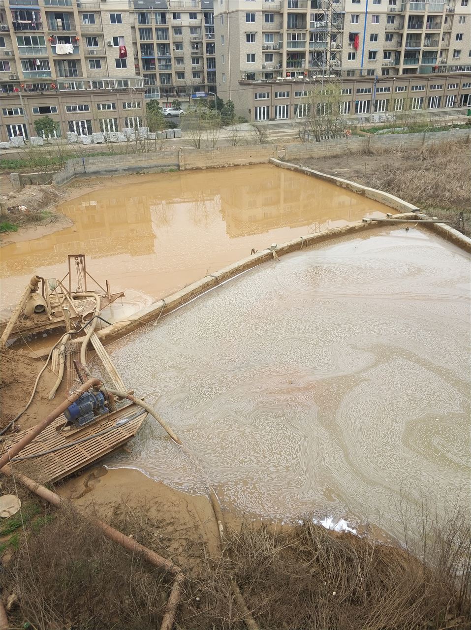 宝塔沉淀池淤泥清理-厂区废水池淤泥清淤